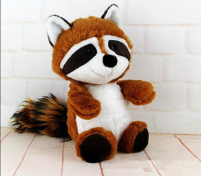 Plush Raccoon Stuffed Animal | Soft, Funny Cuddly Toy for Kids