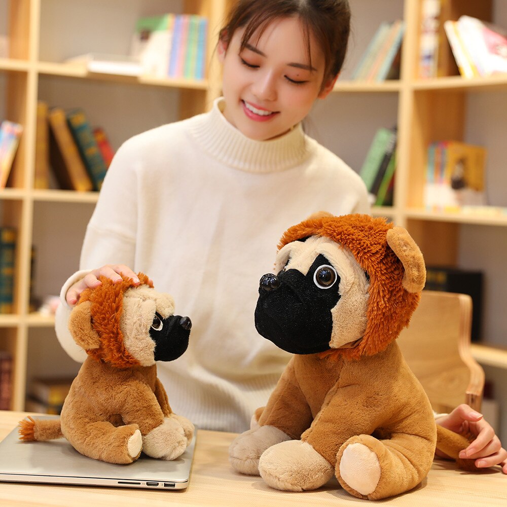 Pug Stuffed Animal Toy | Super Soft Cuddly Plush Design