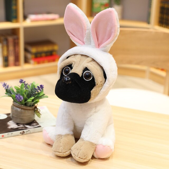 Pug Stuffed Animal Toy | Super Soft Cuddly Plush Design