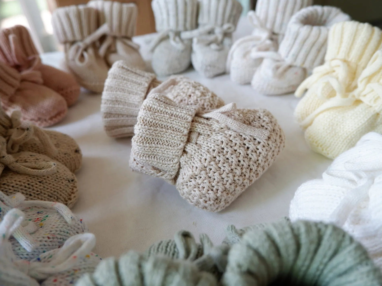 Knitted Baby Booties | Warm, Cozy, and Stylish