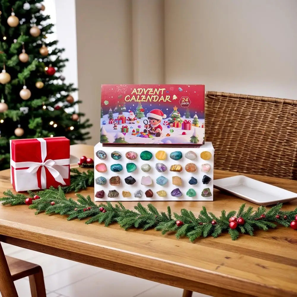 Educational Advent Calendar | Daily Gemstone Activities for Kids