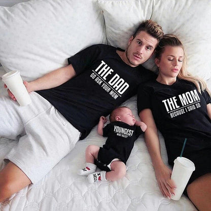 Family Matching T-Shirts | Soft Cotton for All Ages