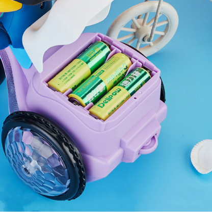 Kids LED Tricycle | Colorful Design with Light Show