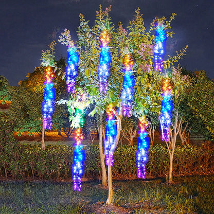 Outdoor LED String Lights | Meteor Shower Effect for Gardens