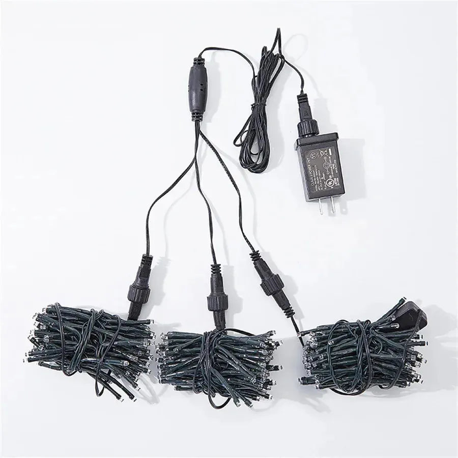 Outdoor LED String Lights | Meteor Shower Effect for Gardens