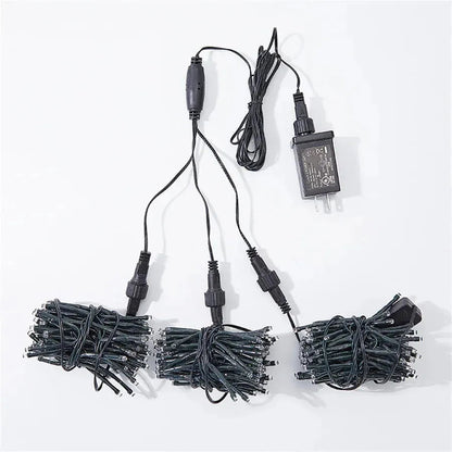 Outdoor LED String Lights | Meteor Shower Effect for Gardens