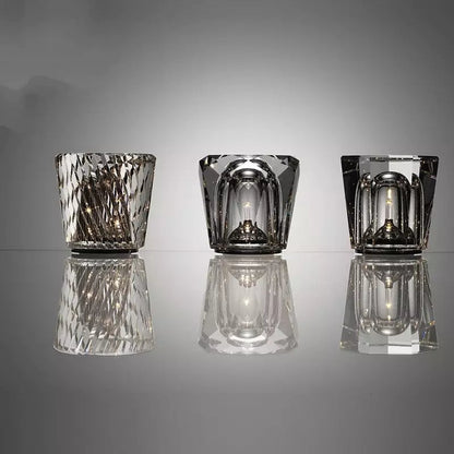 Wireless LED Crystal Lamp | Elegant Design with Long Battery Life
