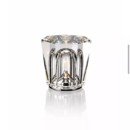Wireless LED Crystal Lamp | Elegant Design with Long Battery Life