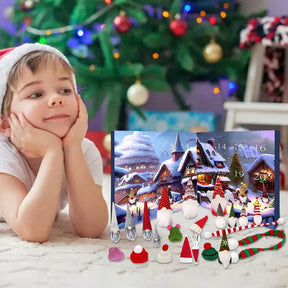 Advent Calendar for Kids | 24 Unique Plush Gnome Charms