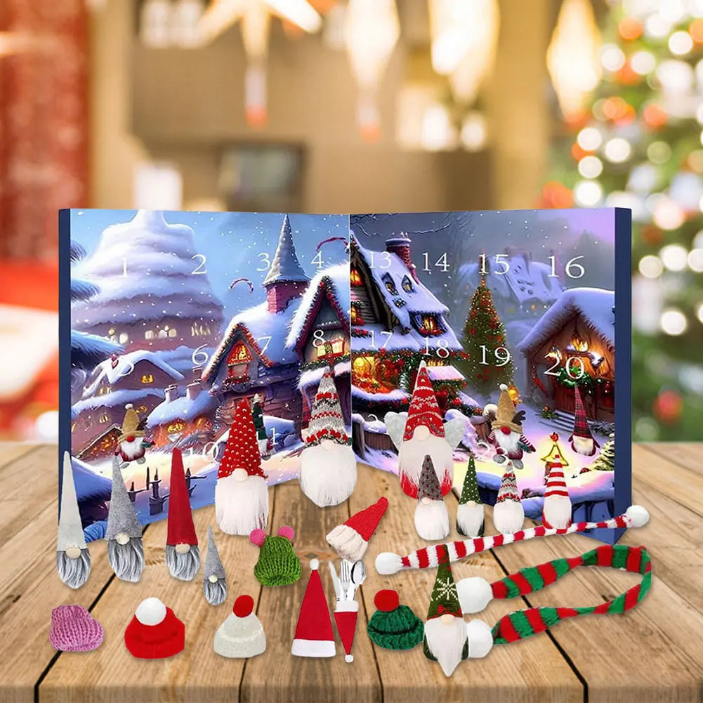 Advent Calendar for Kids | 24 Plush Gnome Surprises