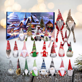 Advent Calendar for Kids | 24 Unique Plush Gnome Charms
