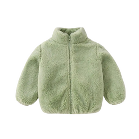 Soft Teddy Jacket for Kids | Cozy Warmth for Cold Days