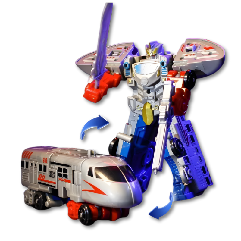 Transformable Train Toy | Boosts Imagination and Coordination