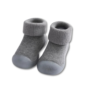 Baby Knitted Booties | Cozy, Non-Slip, Flexible Design