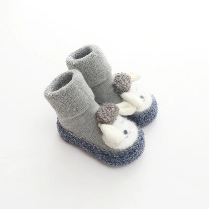 Baby Plush Non-Slip Shoes | Cozy, Secure Fit for Tiny Feet