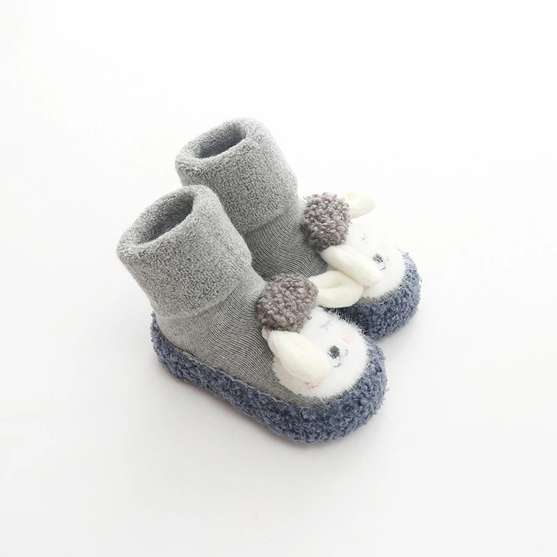 Baby Plush Non-Slip Shoes | Cozy, Secure Fit for Tiny Feet