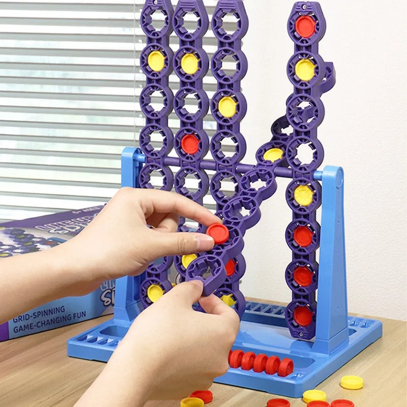 Rotating Four-in-a-Row Game | Engaging Strategy with Dynamic Board