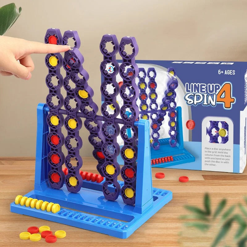 Rotating Four-in-a-Row Game | Engaging Strategy with Dynamic Board