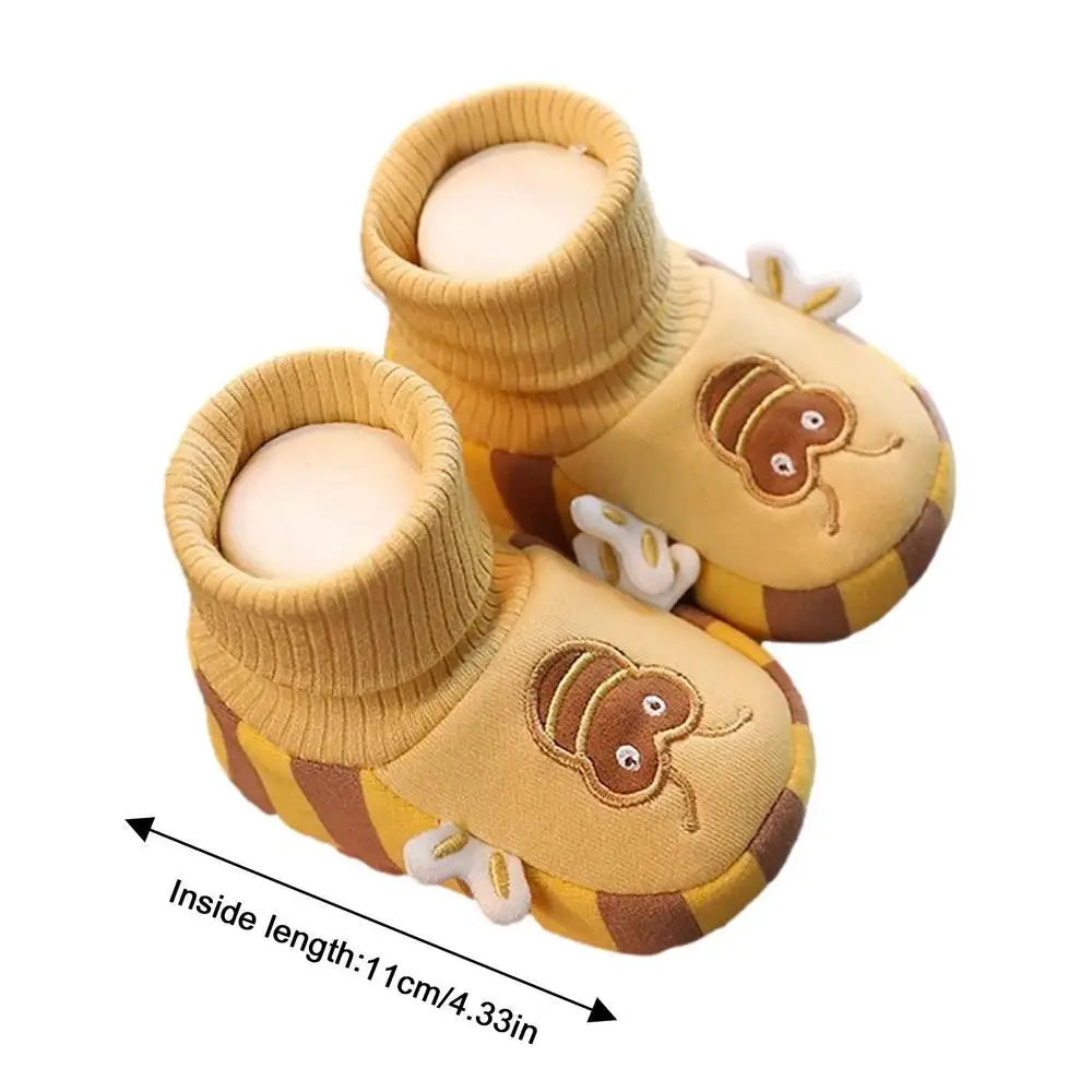 Toddler Non-Slip Slippers | Soft, Warm Indoor Footwear