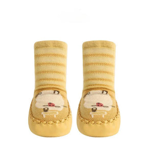 Non-Slip Baby Socks | Cute Animal Print Design