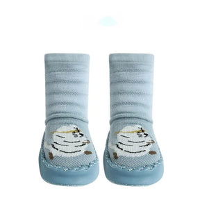 Non-Slip Baby Socks | Cute Animal Print Design