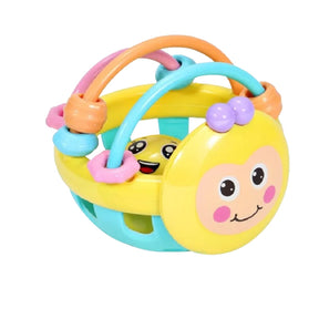 Teething Ball Toy | Spherical Design with Curved Loops