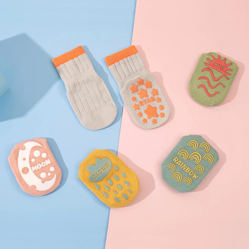 Non-Slip Toddler Socks | Comfortable Grip for Active Feet