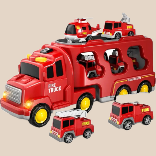 Double Decker Truck Playset | Mini Vehicles and Music Function