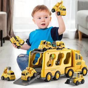 Double Decker Truck Playset | Mini Vehicles and Music Function