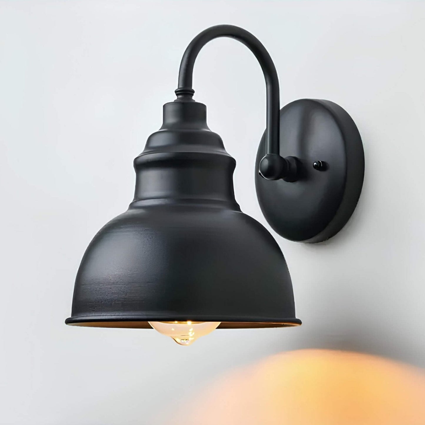 Vintage Outdoor Lantern | Weather-Resistant Rustic Wall Light