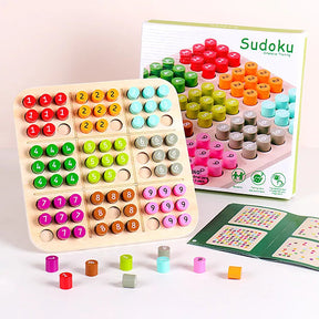 Wooden 3D Sudoku Puzzle | Handmade Educational Game for Kids