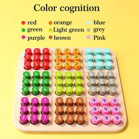 Wooden 3D Sudoku Puzzle | Handmade Educational Game for Kids