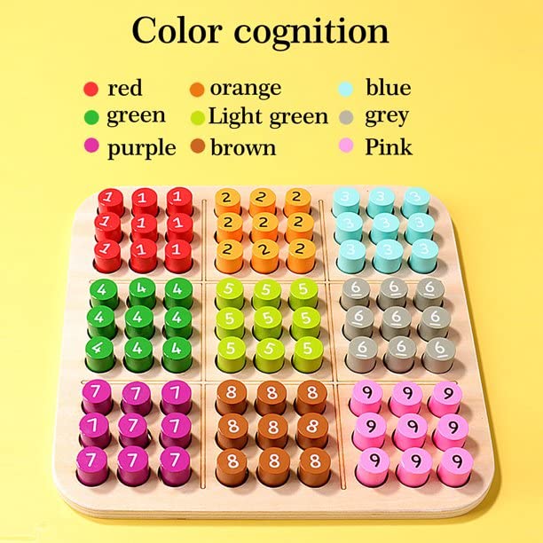 Wooden 3D Sudoku Puzzle | Handmade Educational Game for Kids