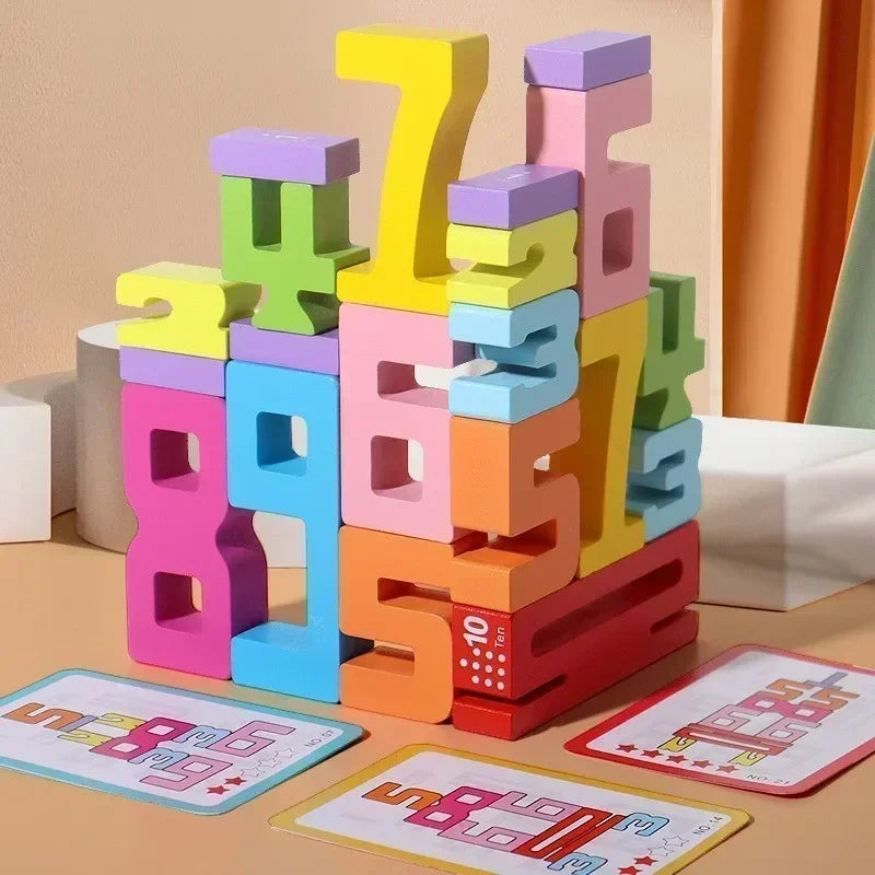 Wooden Learning Blocks for Kids | Safe, Fun & Creative Play