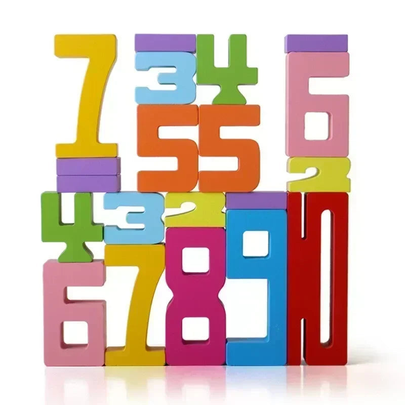 Wooden Learning Blocks for Kids | Creative and Eco-Friendly Play