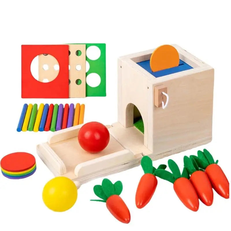 Wooden Sorting Toy Set | Develops Skills Through Fun Activities