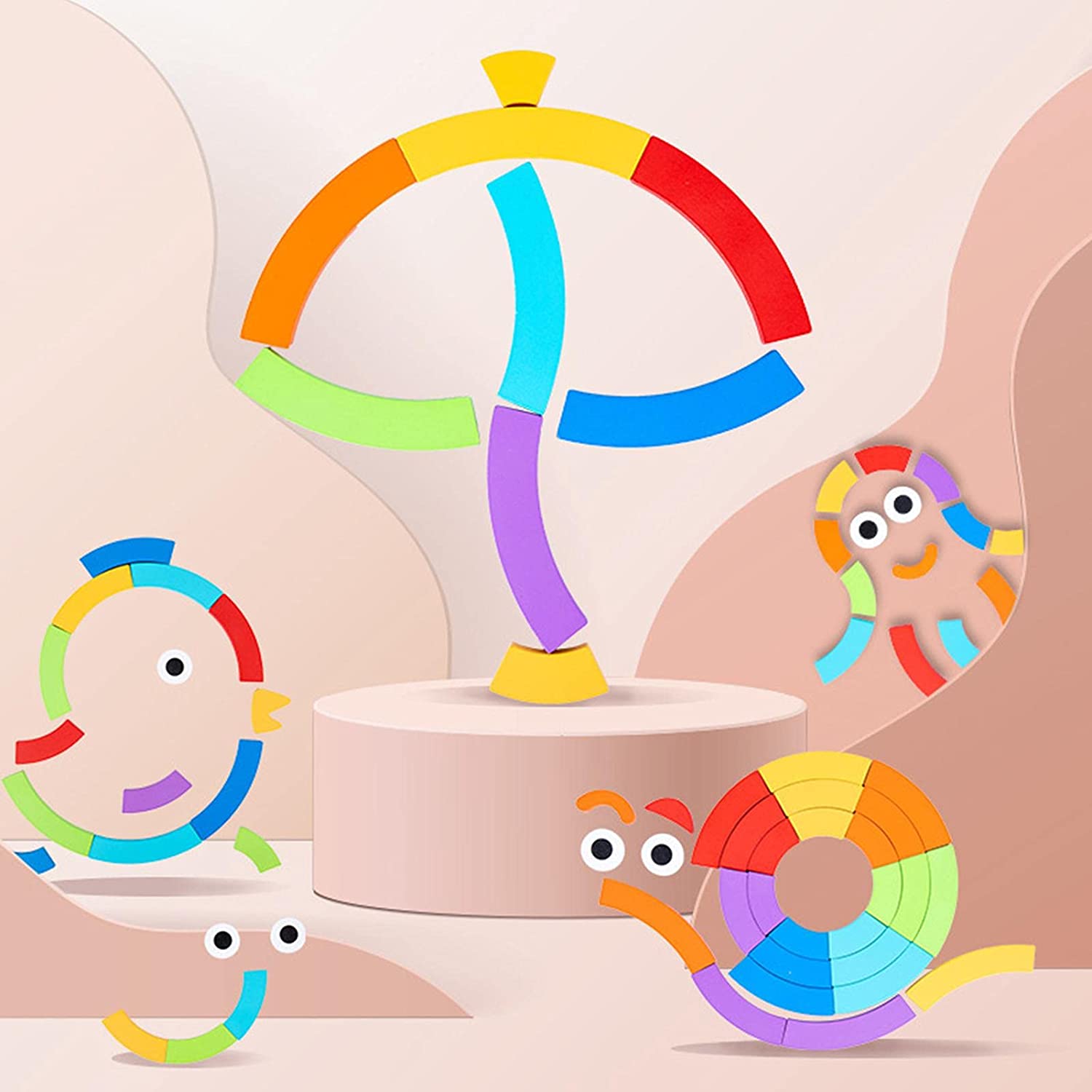 Wooden Creative Building Set | Enhance Imagination and Learning