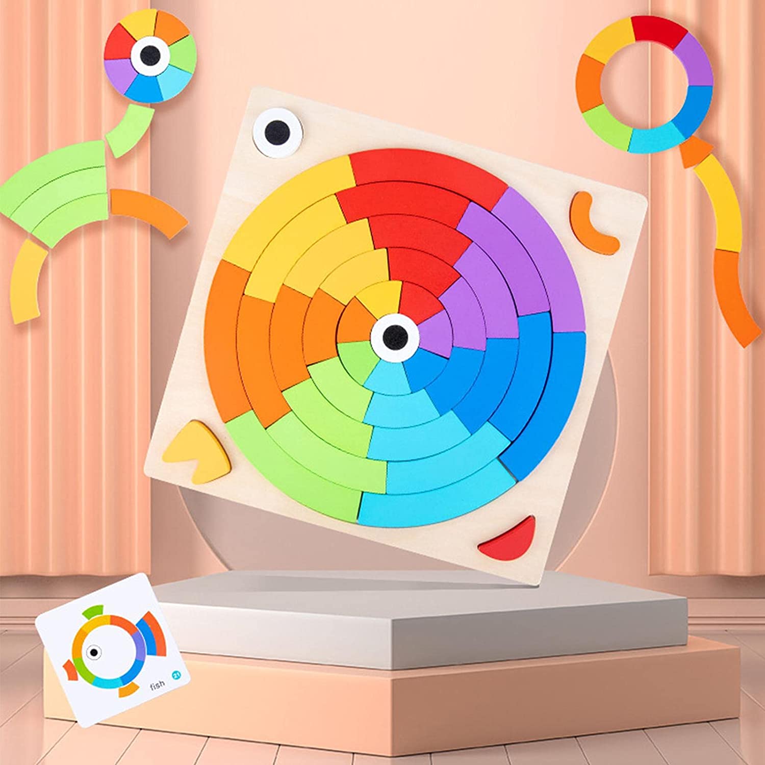 Wooden Creative Building Set | Enhance Imagination and Learning