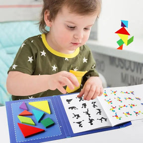 Wooden Tangram Puzzle Set | Boosts Creativity and Problem-Solving Skills