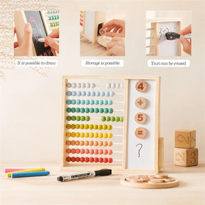 Wooden Abacus Toy | Interactive Montessori Math Learning