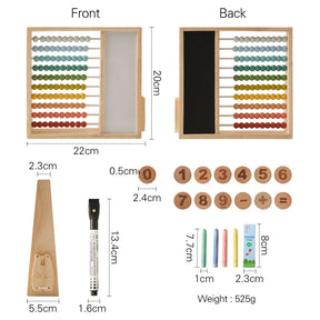 Wooden Abacus Toy | Interactive Montessori Math Learning