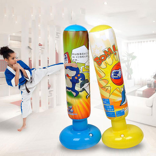 Inflatable Kids’ Punching Bag | Durable, Safe, and Adjustable Fun