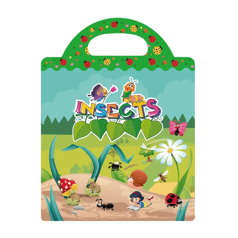 Reusable Sticker Book for Kids | Mess-Free Fun with Animal Themes
