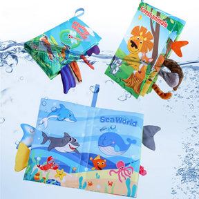 Interactive Sensory Baby Book | Soft Cotton for Development