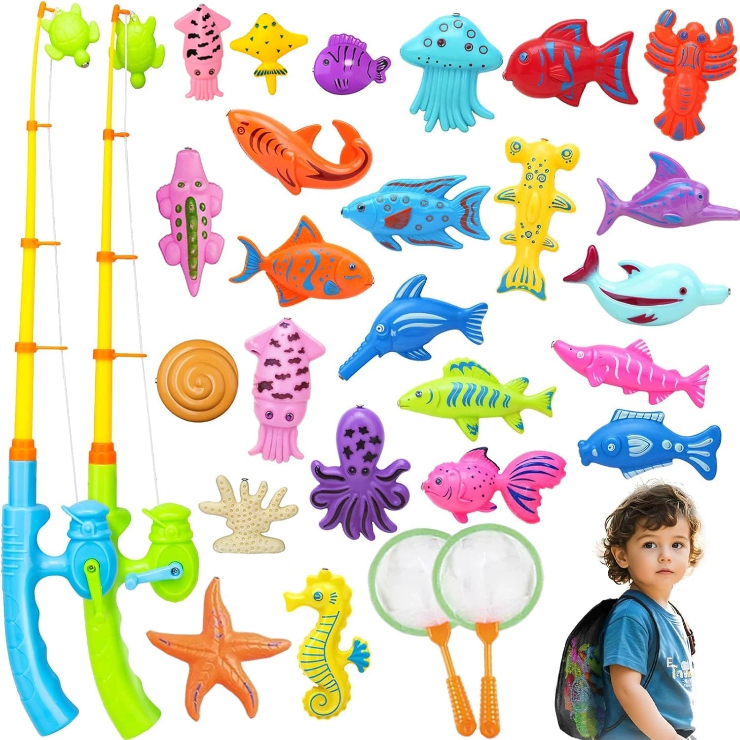 Magnetic Fishing Game for Kids | Fun Indoor and Outdoor Activity