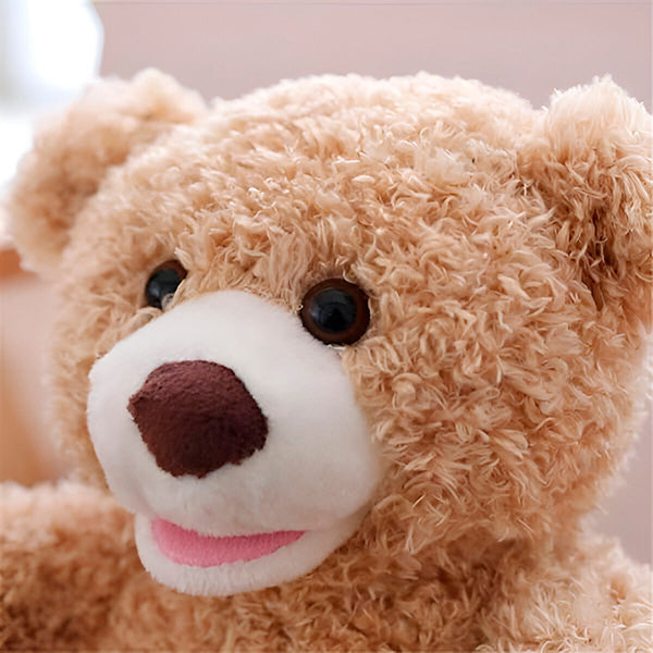 Interactive Plush Bear Toy | Soft Cuddle Companion for Kids