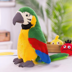 Interactive Talking Parrot Toy | Soft Plush Voice Mimics