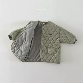 Boys' Warm Quilted Jacket | Stylish Cotton for Cold Days