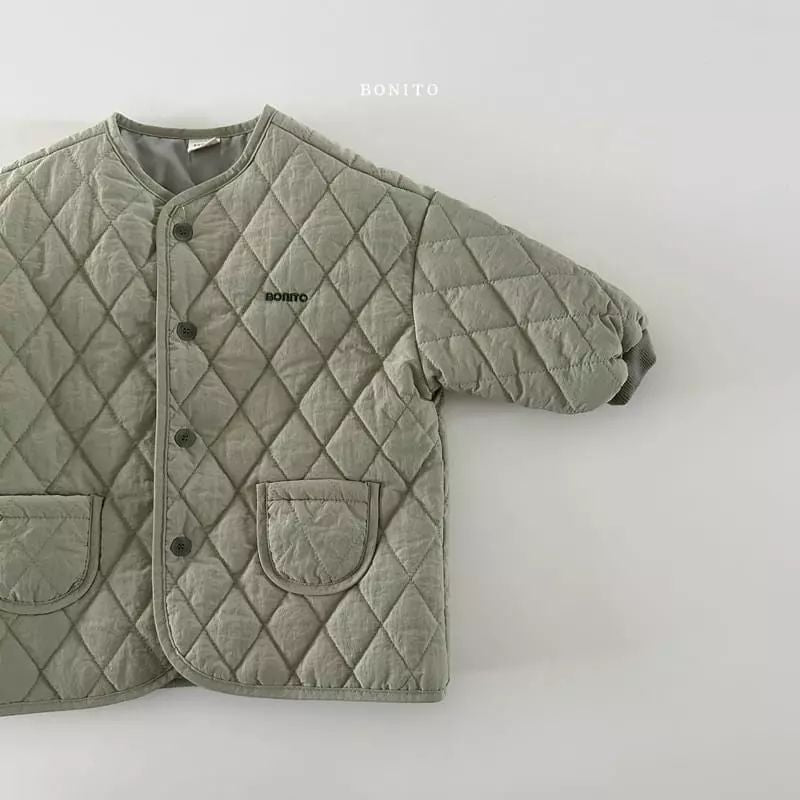 Boys' Warm Quilted Jacket | Stylish Cotton for Cold Days