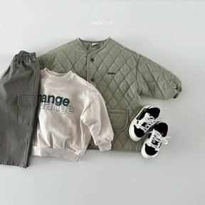 Boys' Warm Quilted Jacket | Stylish Cotton for Cold Days
